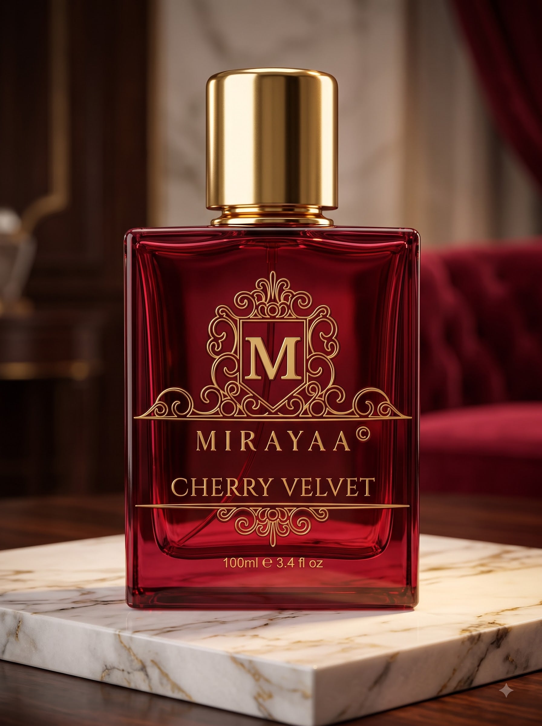 Mirayaa Cherry Velvet